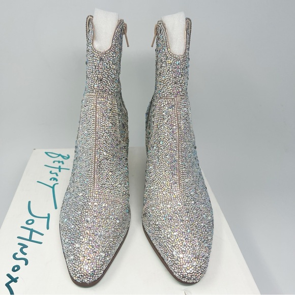 Betsey Johnson Emory Rhinestone Boots
Size 8 Wide - Picture 3 of 8
